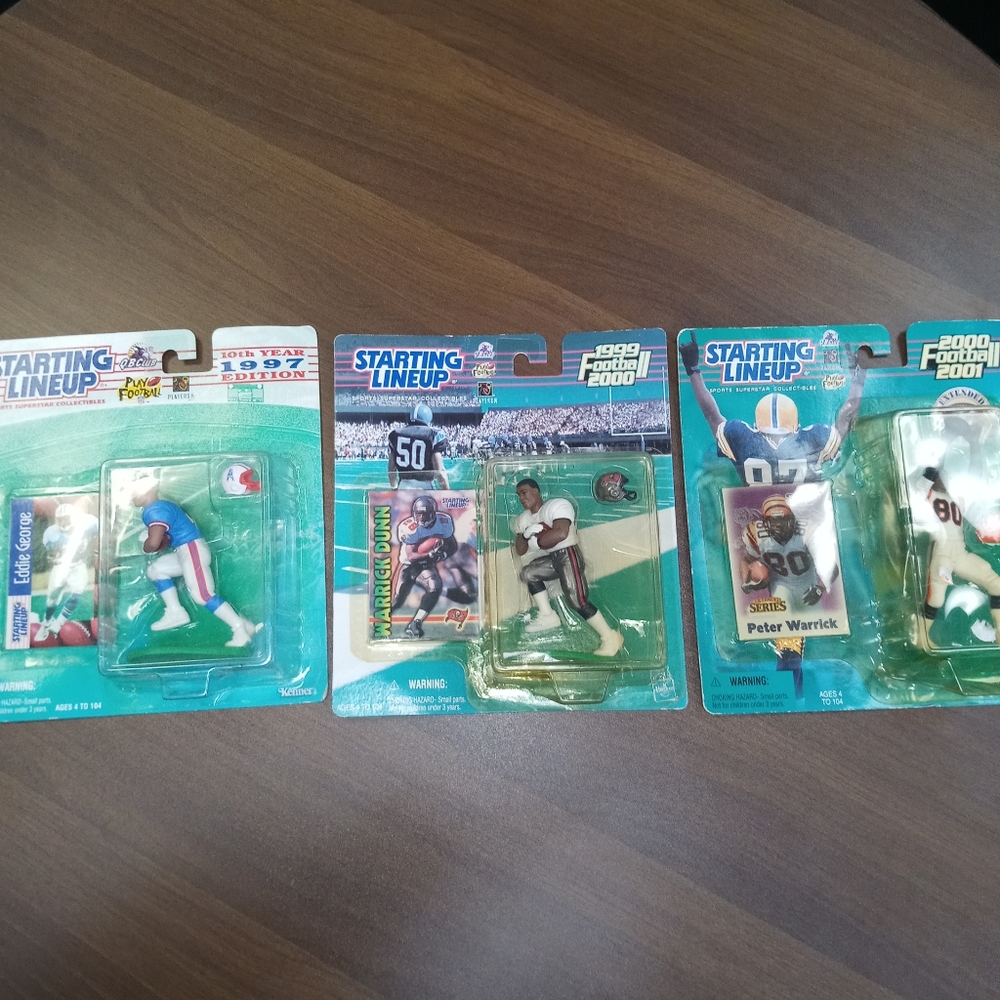 #Vintage Starting Lineup Rookie's cards